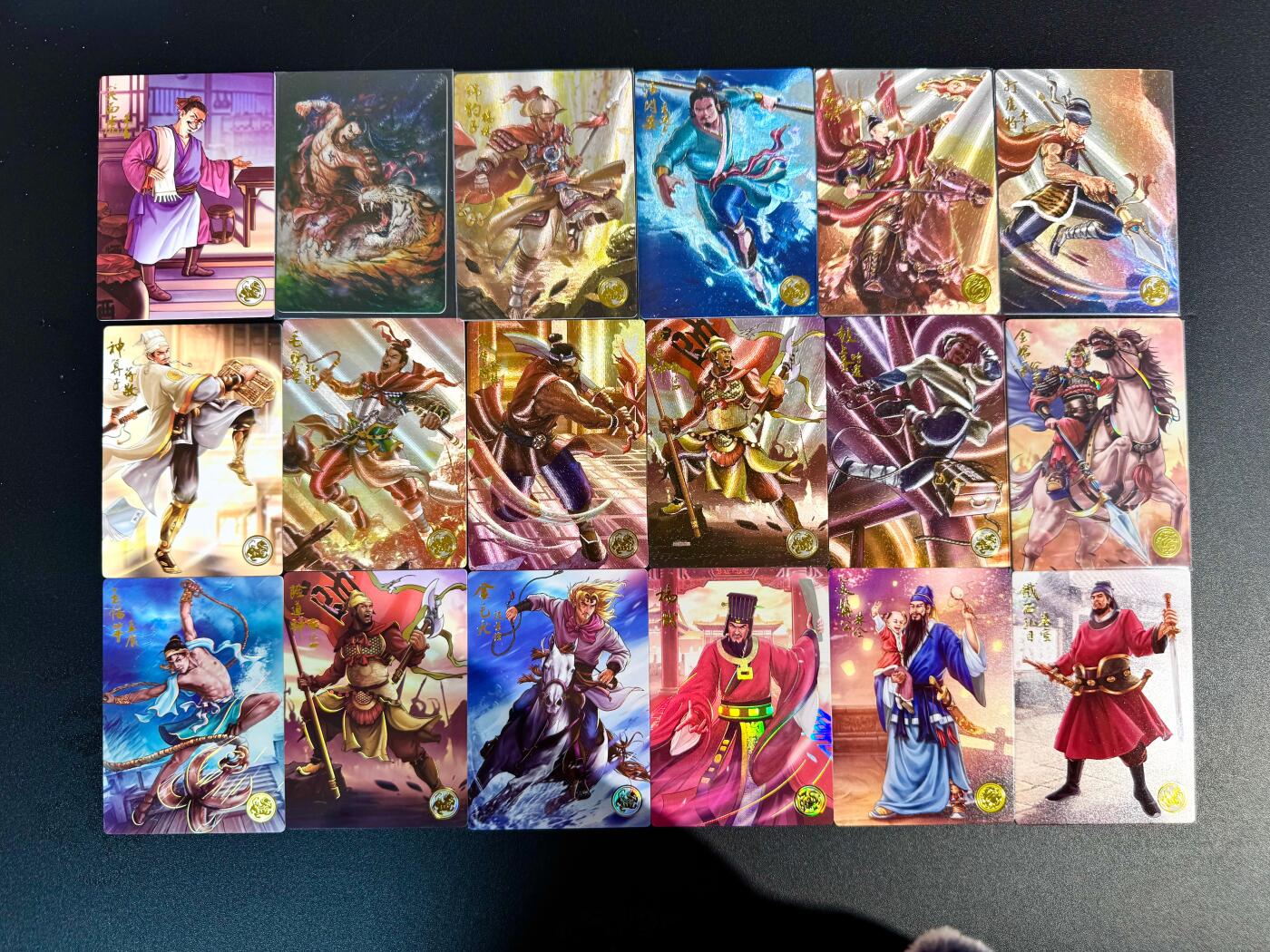 NO.24 好又多金牌大场，年前最后一期，全场中拍有礼！每周一站式配齐，方便凑单！（周6晚9点截拍，卖家送拍0抽成！ 道义水浒 四工艺散卡 17张+权迎东 武松打虎