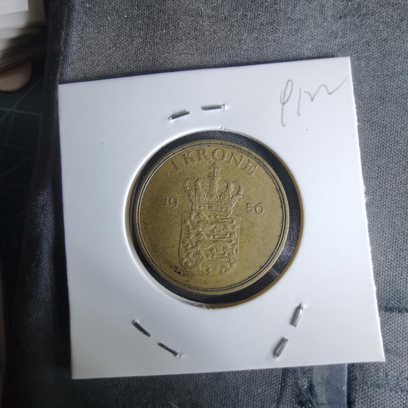 沼泽如烟--第991场 丹麦1956年1克朗