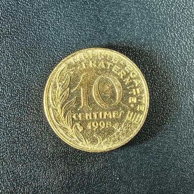 逸泉钱币2026第十二组世界钱币专场春节千件大拍A1614～2574 - 2406法国10生丁