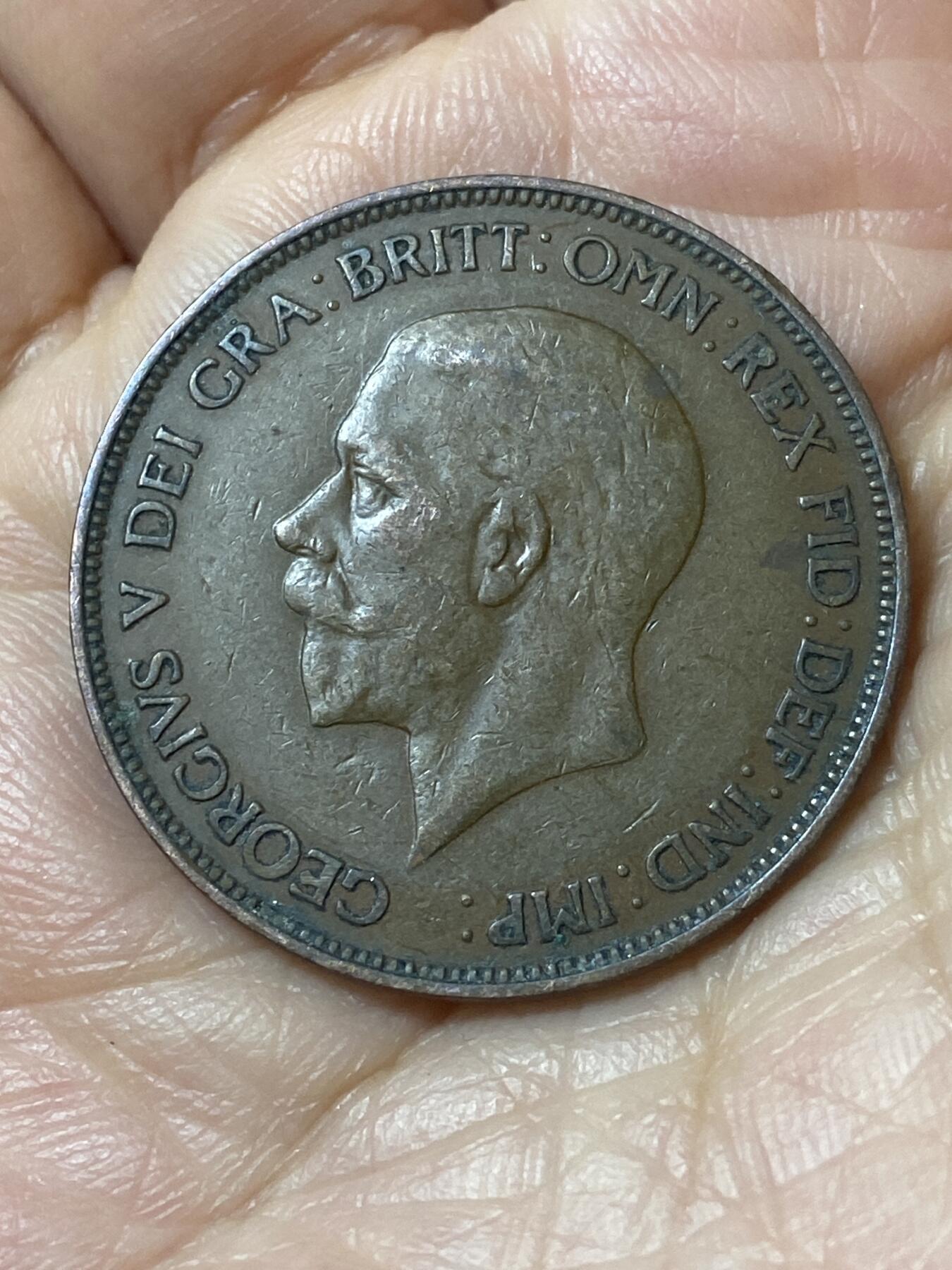 2026年第二十一场(总第一百九十场）外国好品散币场(免佣金) 英国🇬🇧1935年1便士(乔治五世第三版)