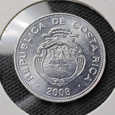 KK钱币收藏小铺  第395期  2月预留时间 周末发货 - 2008哥斯达黎加5科朗 