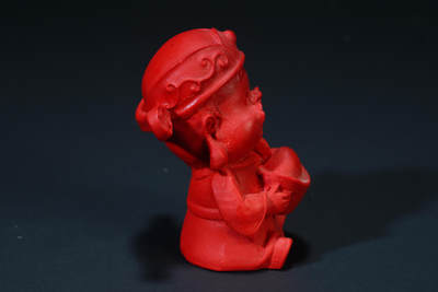 上海都达杂项专场三十四【年后发货全场包邮】  朱砂财神爷小摆件88-115