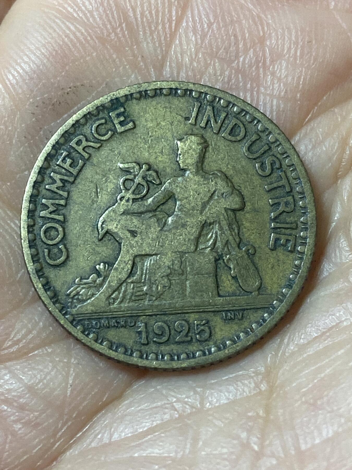 2026年第二十一场(总第一百九十场）外国好品散币场(免佣金) 法兰西第三共和国1925年1法郎