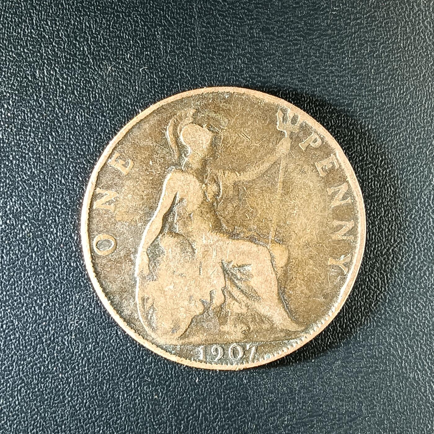 逸泉钱币2026第十二组世界钱币专场春节千件大拍A1614～2574 2287 英国1便士爱德华