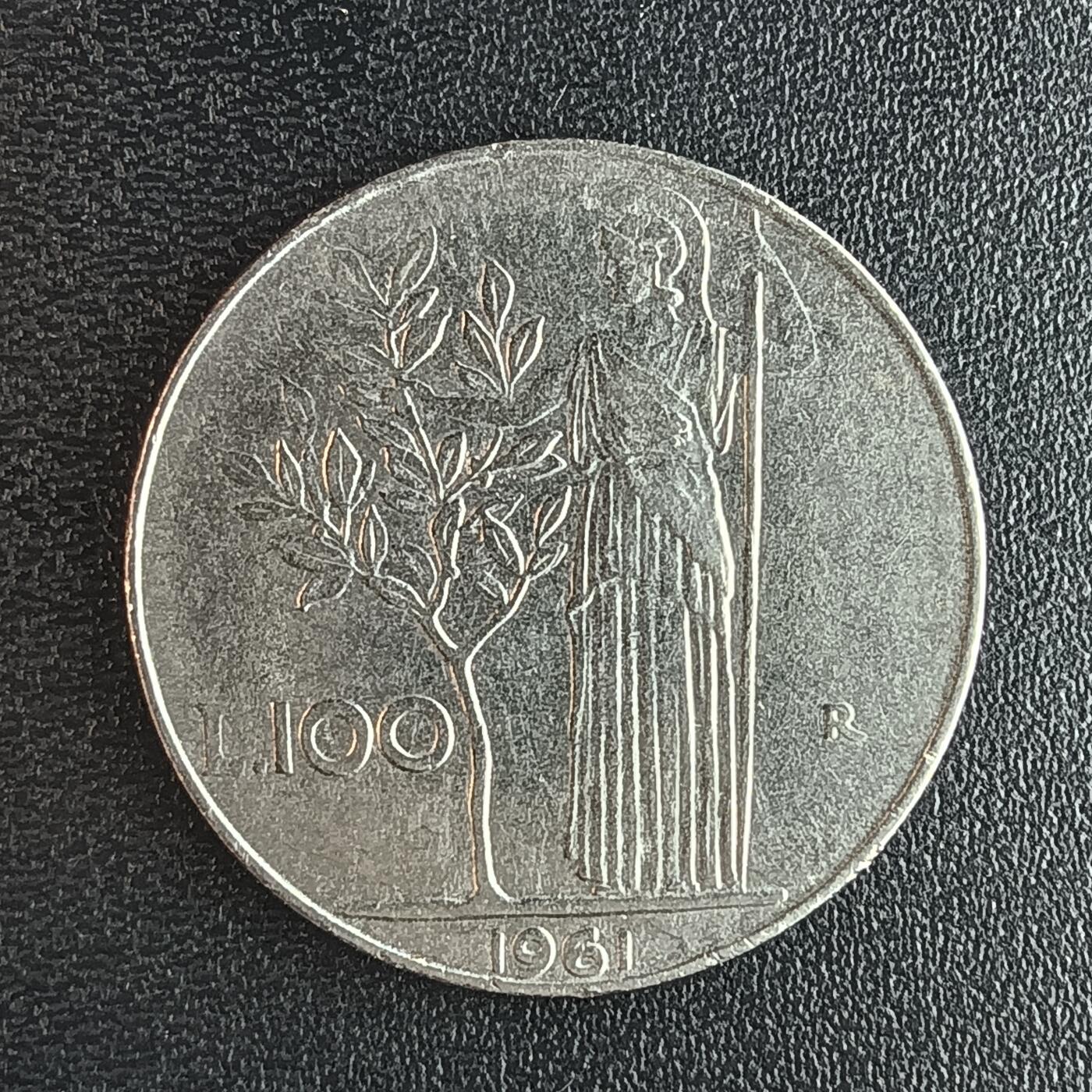 逸泉钱币2026第十二组世界钱币专场春节千件大拍A1614～2574 2222 意大利100里拉硬币