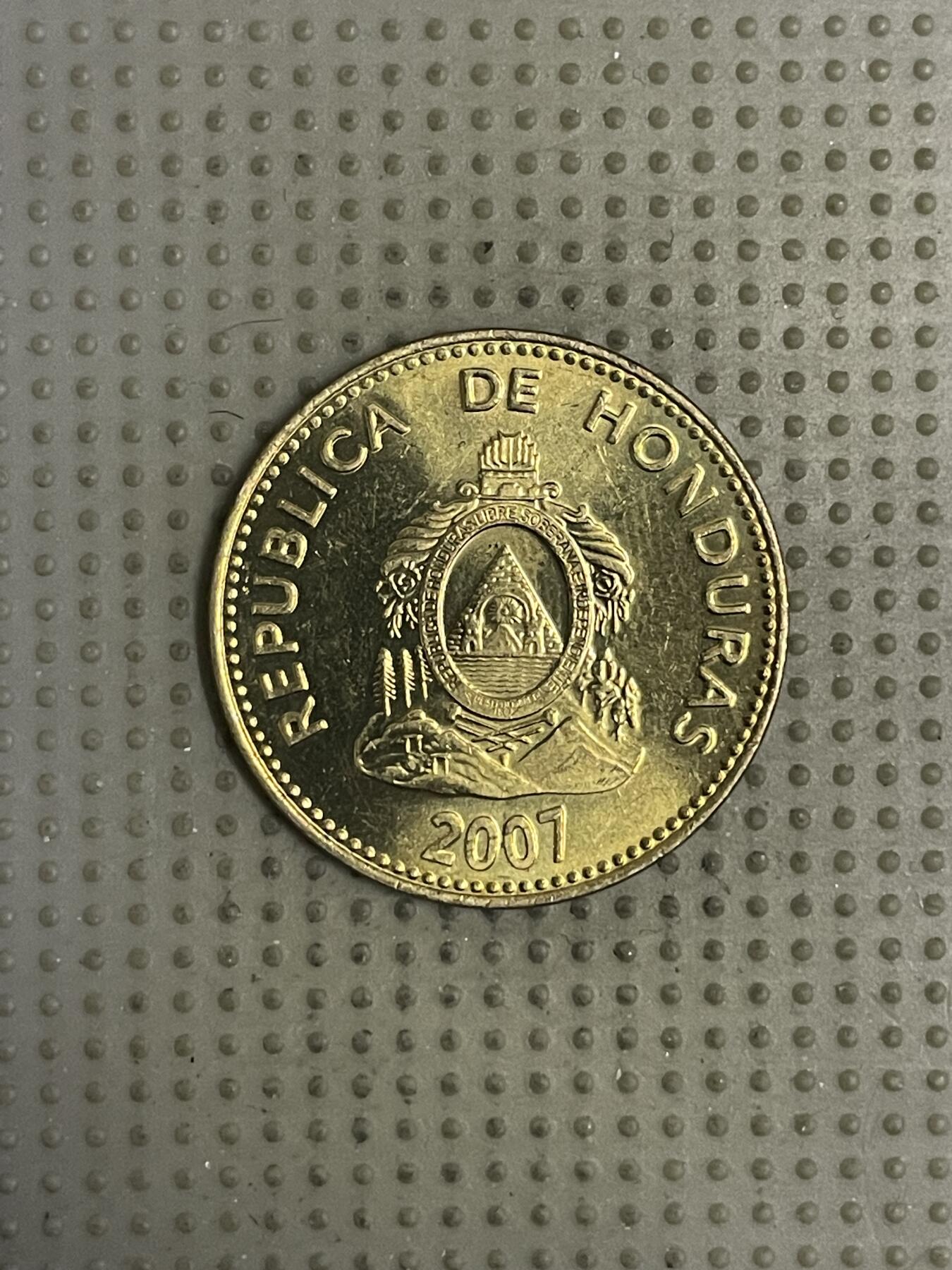 2026年第24场各国散币拍卖（总第174场）年前发货截止到11号 洪都拉斯2007年10分