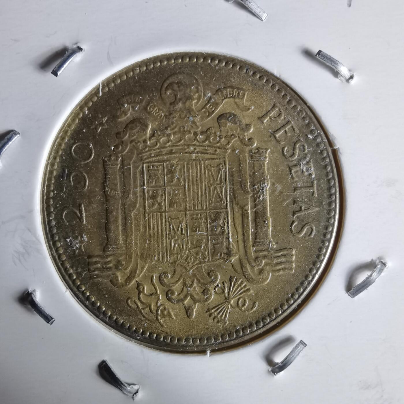 沼泽如烟--第991场 西班牙1953年2.5比塞塔