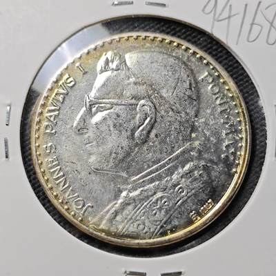 KK钱币收藏小铺  第394期  2月预留时间 周末发货 -  梵蒂冈镀银章