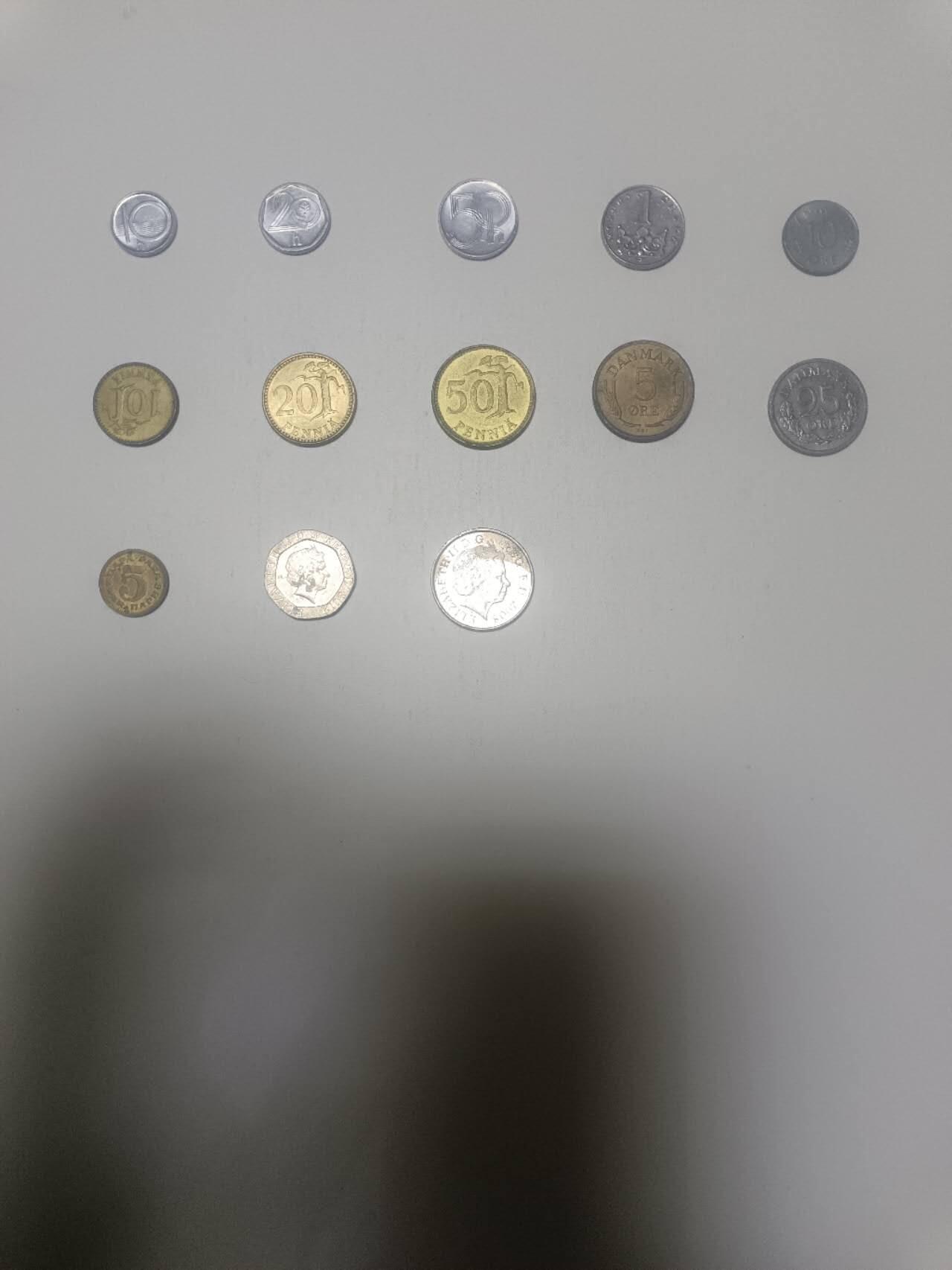 【20260210】非全新纸币和硬币第333场 欧洲国家13枚硬币