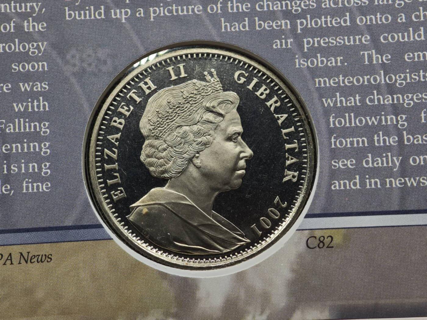  【淘币小摊】限时拍第八百七十拍   克朗币邮币封场    年前最后一场结束全部发出请更换最新收货地址不方便收货的请勿参拍或者顺丰到付 直布罗陀2001年太阳系行星克朗纪念币邮币封