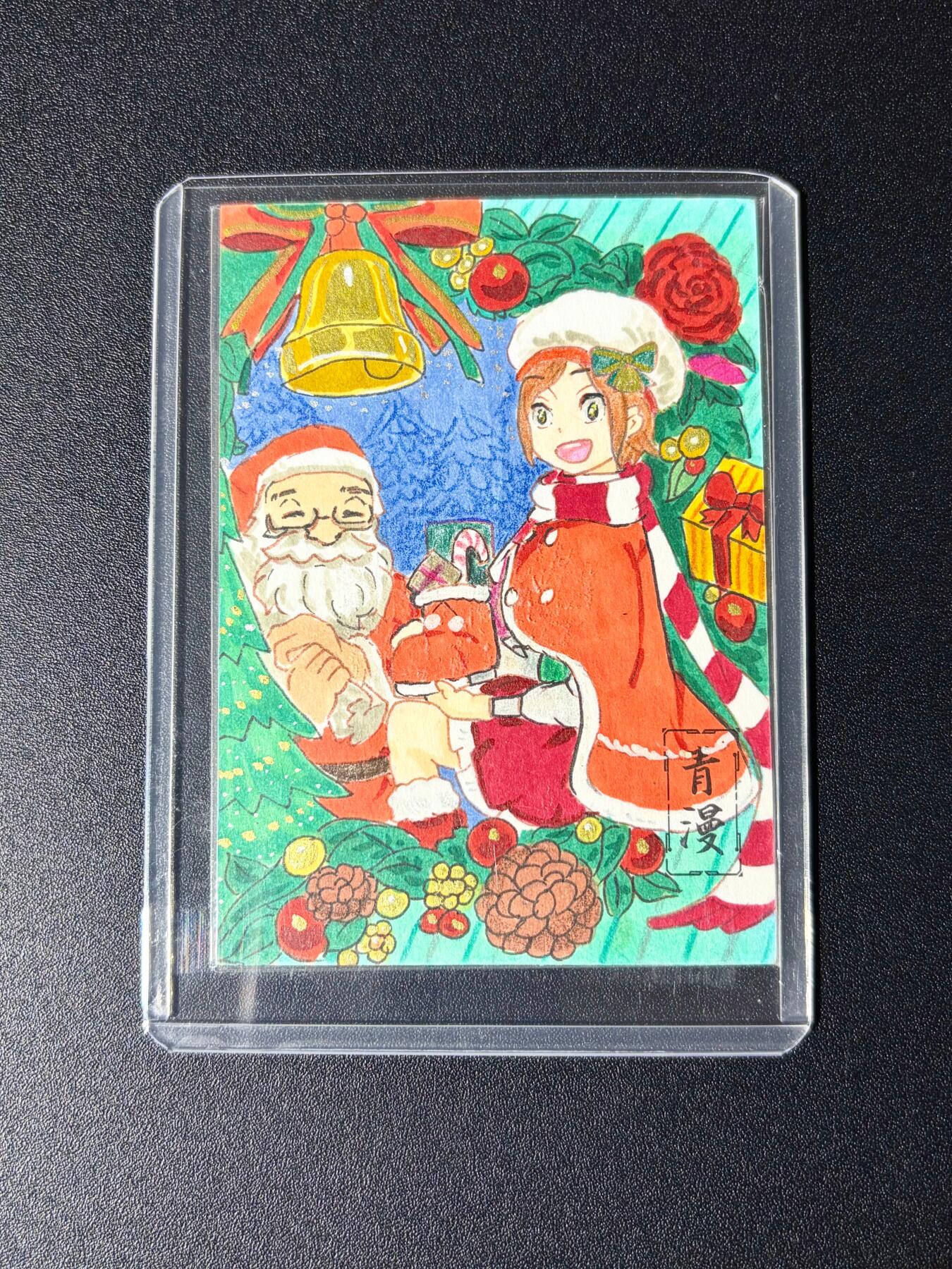 NO.24 好又多金牌大场，年前最后一期，全场中拍有礼！每周一站式配齐，方便凑单！（周6晚9点截拍，卖家送拍0抽成！ 【1/1手绘卡】青漫文创 画师祺怪 圣诞礼物