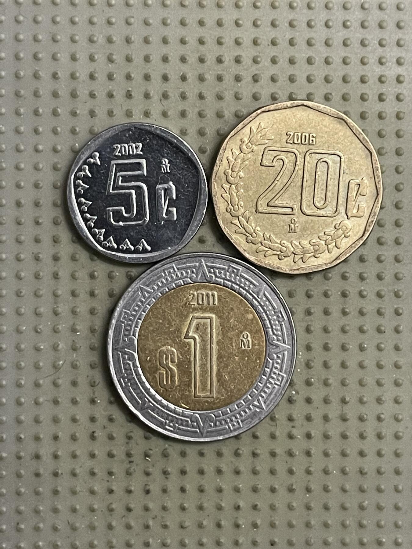 2026年第24场各国散币拍卖（总第174场）年前发货截止到11号 墨西哥3枚