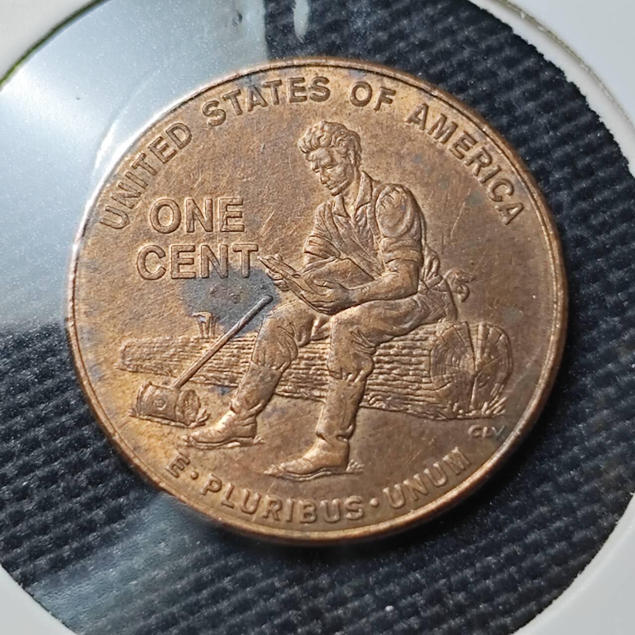 KK钱币收藏小铺  第395期  2月预留时间 周末发货 2009美国1美分 纪念币