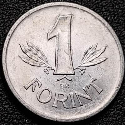 泉币菌-第184场- 精品福利场 今天的第一场 23:30分还有第二场 不见不散（192场和之前的 2月14日发货） - 匈牙利1989年1福林铝币 社会主义时期23.5mm 