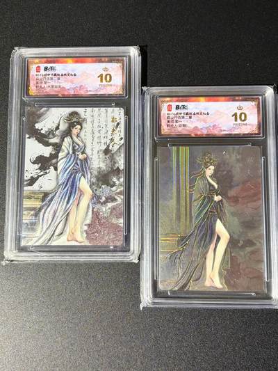 NO.24 好又多金牌大场，年前最后一期，全场中拍有礼！每周一站式配齐，方便凑单！（周6晚9点截拍，卖家送拍0抽成！ - 【爆金】琅琊卡藏 郭夫人 水墨+彩雕 粗闪爆金一对