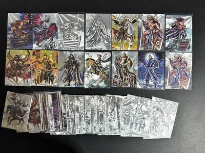 NO.24 好又多金牌大场，年前最后一期，全场中拍有礼！每周一站式配齐，方便凑单！（周6晚9点截拍，卖家送拍0抽成！ - 卡德曼 张建东水浒盲盒版（63*88）粗闪卡48张 其中4张99编