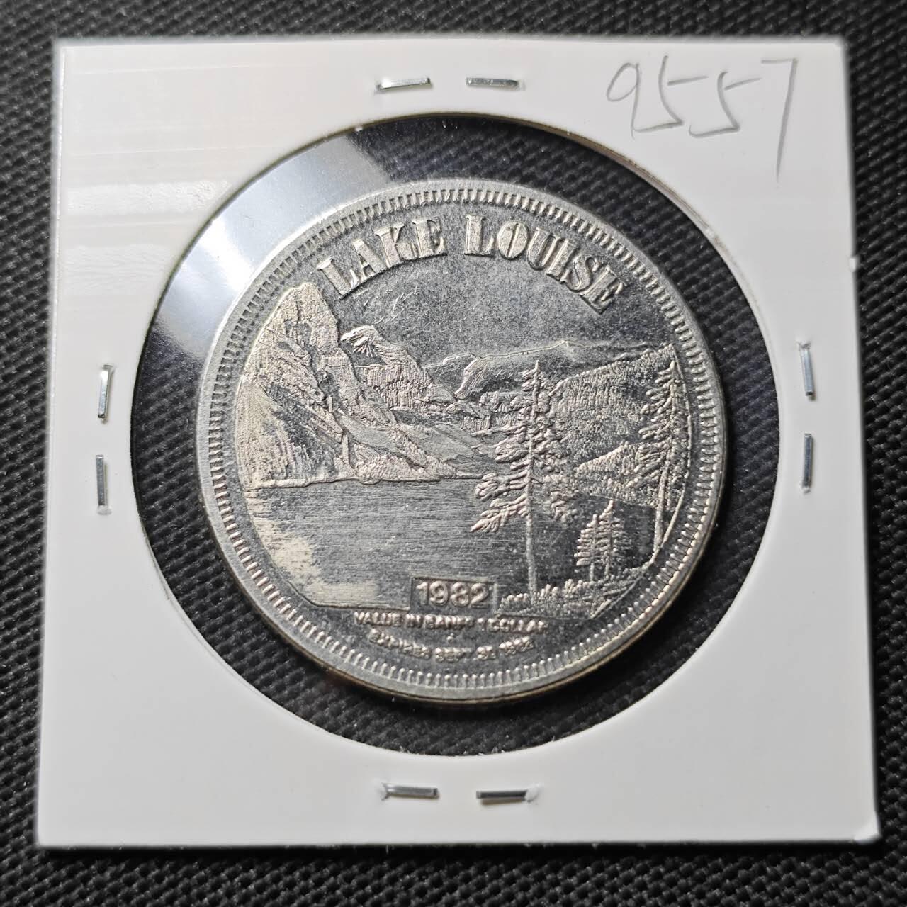 KK钱币收藏小铺  第395期  2月预留时间 周末发货 1982加拿大1元代用币 