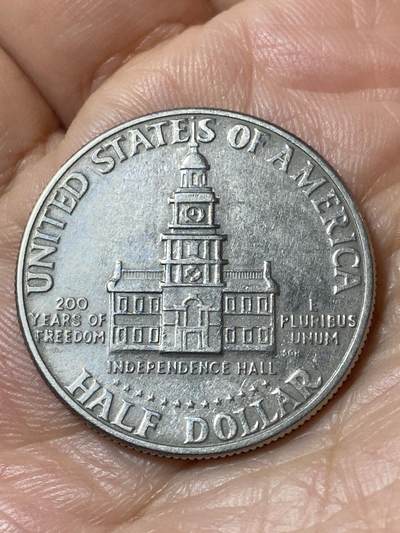 2026年第二十一场(总第一百九十场）外国好品散币场(免佣金) - 美国🇺🇸1976年半美元(美国建国200周年纪念币)