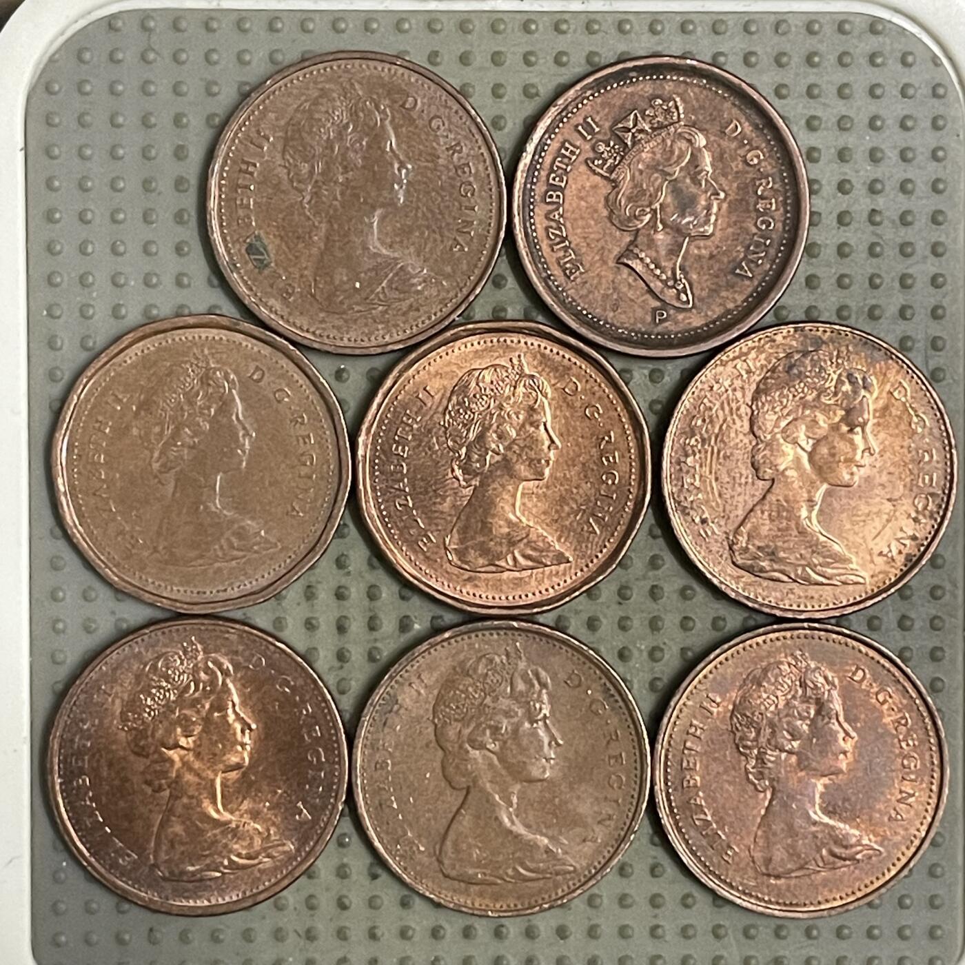 2026年第24场各国散币拍卖（总第174场）年前发货截止到11号 加拿大1分8枚