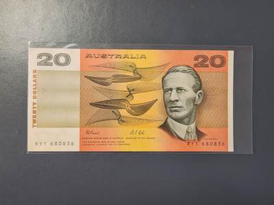 2月8号晚上8点 外国纸币自动截拍第21场 - 澳大利亚20新品