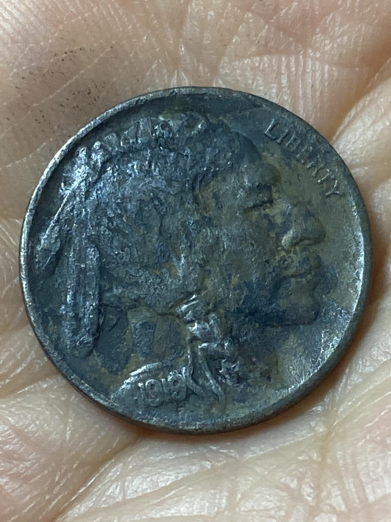 2026年第二十一场(总第一百九十场）外国好品散币场(免佣金) 美国🇺🇸1919年5分(野牛5分第二版)