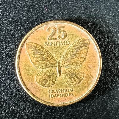 逸泉钱币2026第十二组世界钱币专场春节千件大拍A1614～2574 - 2391 菲律宾25分