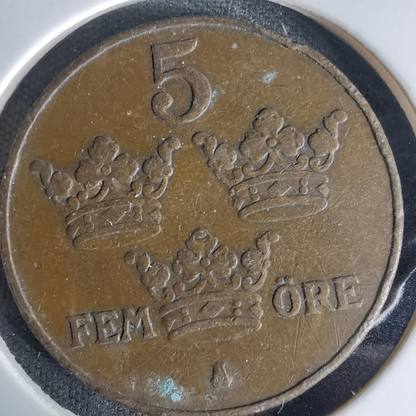 沼泽如烟--第991场 瑞典1920年5欧尔