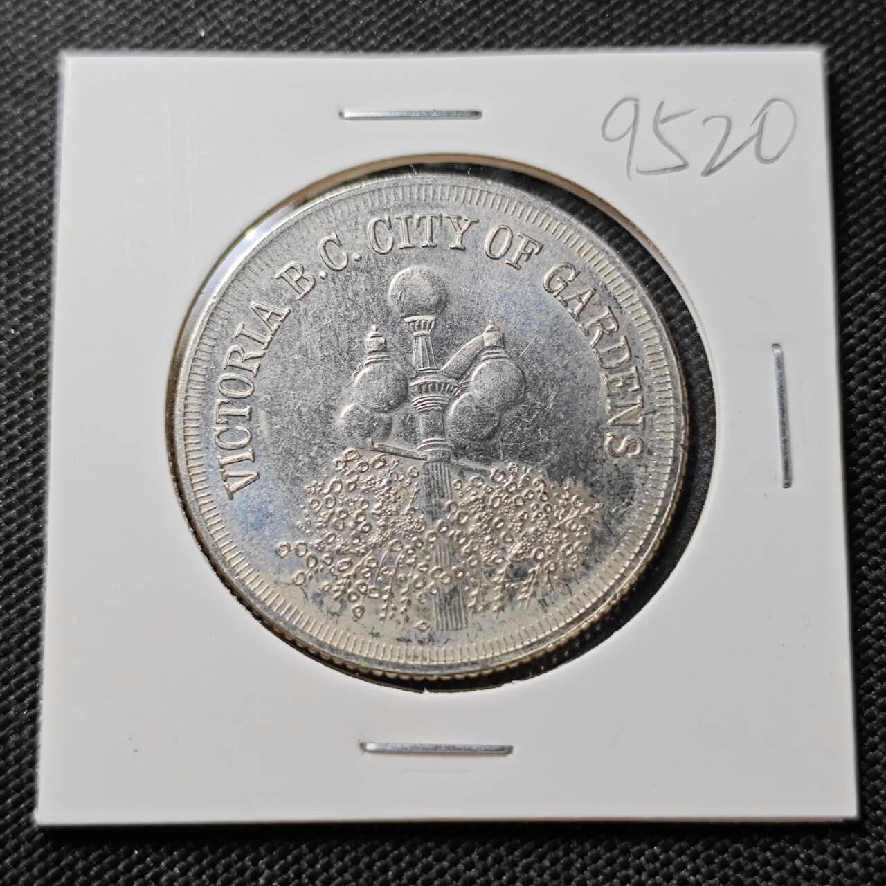 KK钱币收藏小铺  第395期  2月预留时间 周末发货 加拿大代币1元 