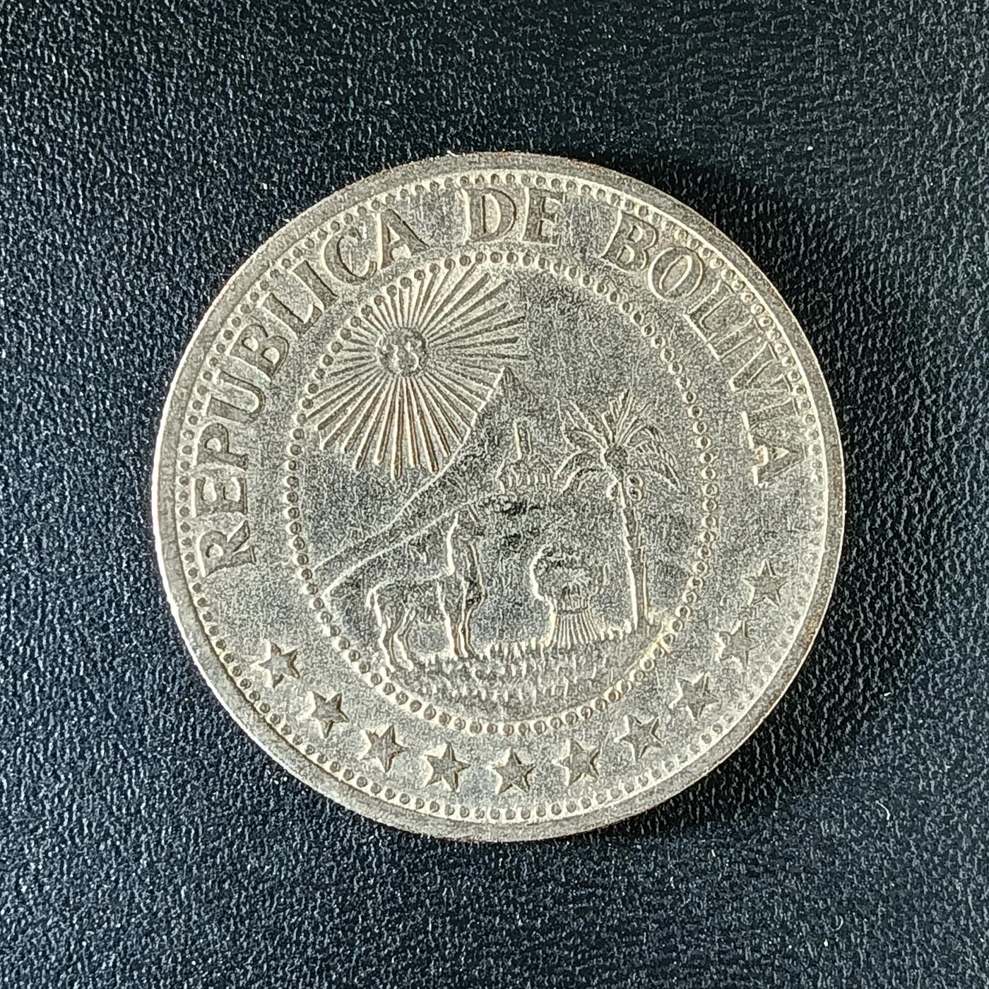 逸泉钱币2026第十二组世界钱币专场春节千件大拍A1614～2574 2210 玻利维亚1诺