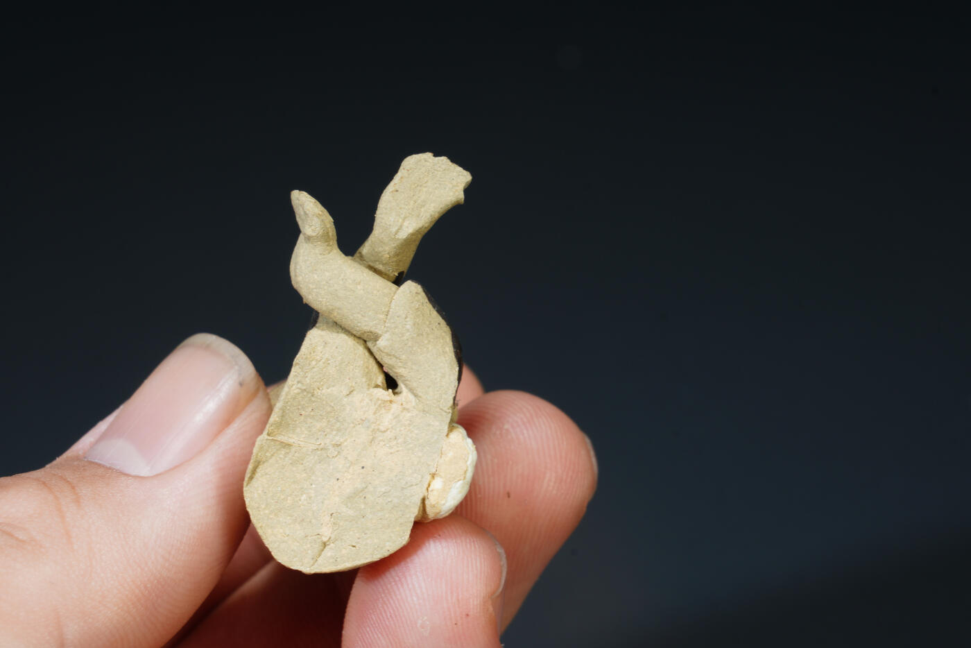 上海都达杂项专场二十六（全场包邮）  80年代 石湾窑渔翁小摆件88-117