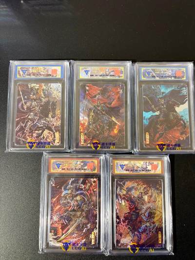 NO.24 好又多金牌大场，年前最后一期，全场中拍有礼！每周一站式配齐，方便凑单！（周6晚9点截拍，卖家送拍0抽成！ - 【限编亲签套】百里 神魔三国 VIP 苍之飞鸿亲签 五子良将 粗闪