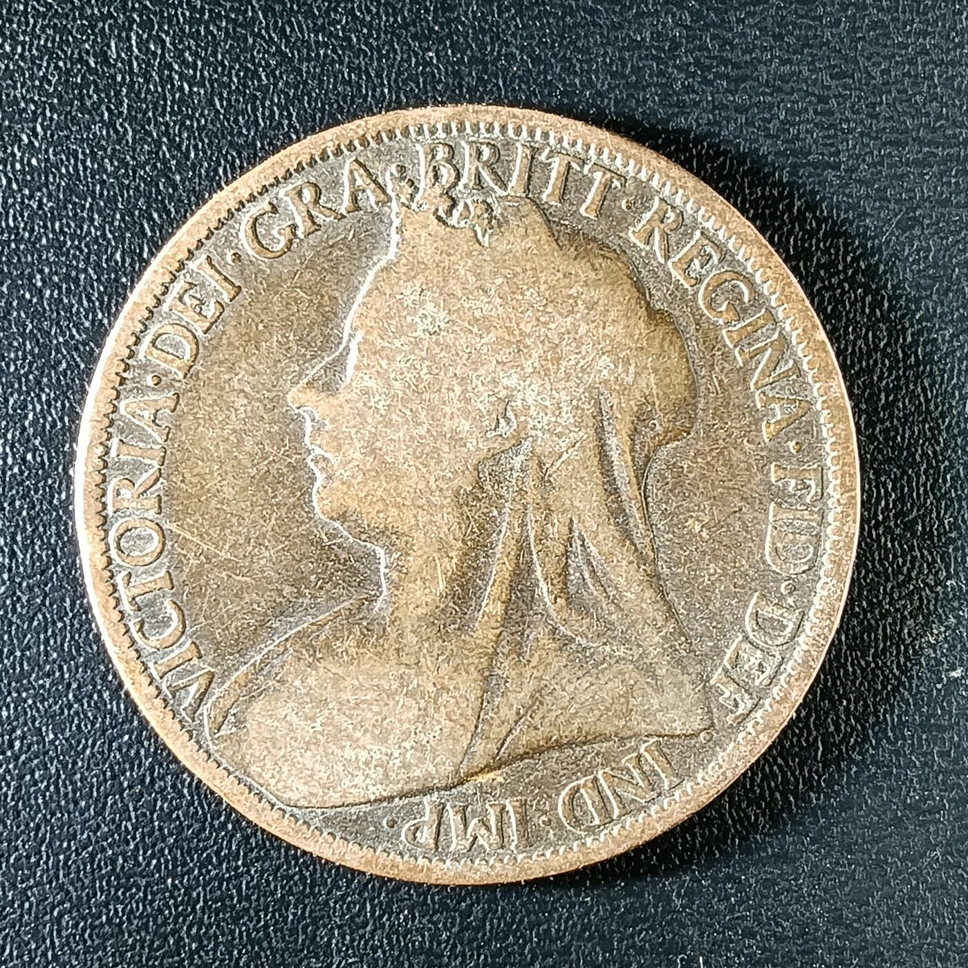 逸泉钱币2026第十二组世界钱币专场春节千件大拍A1614～2574 2296 英国1便士铜币