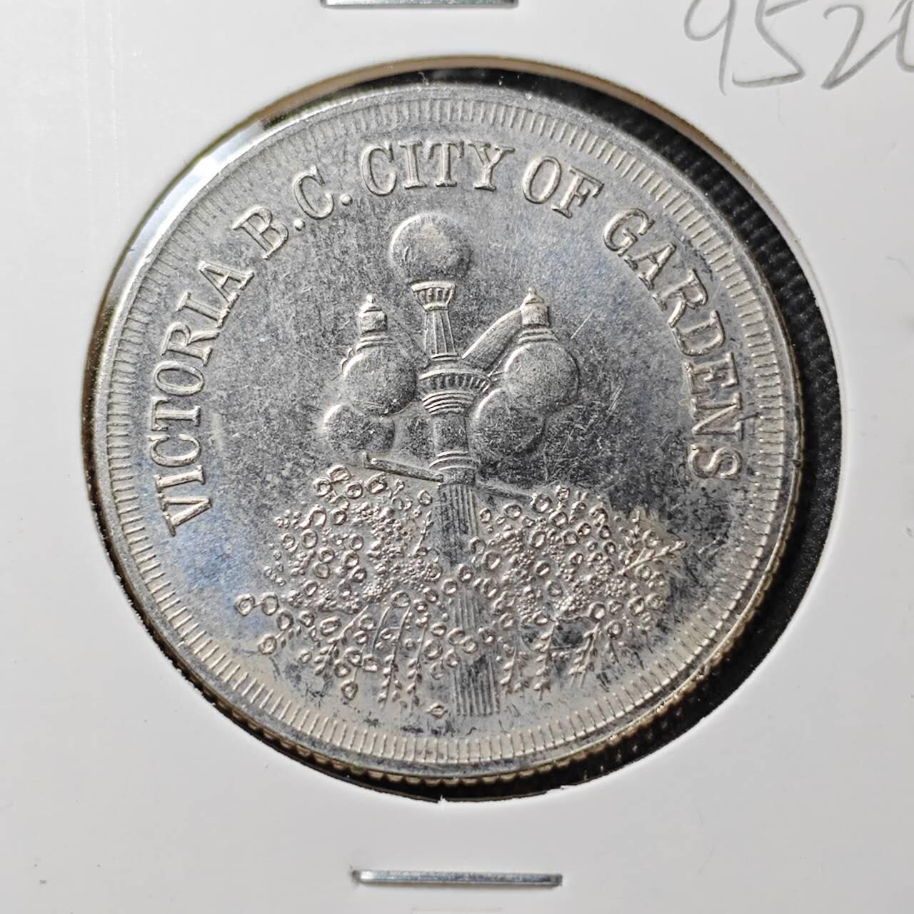 KK钱币收藏小铺  第395期  2月预留时间 周末发货 加拿大代币1元 