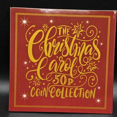  【淘币小摊】限时拍第八百七十拍   克朗币邮币封场    年前最后一场结束全部发出请更换最新收货地址不方便收货的请勿参拍或者顺丰到付 - 根西岛2020年圣诞节50便士纪念币5枚套卡册