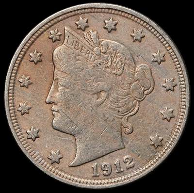 修遠堂世界钱币第104期 - 1912年美国5美分