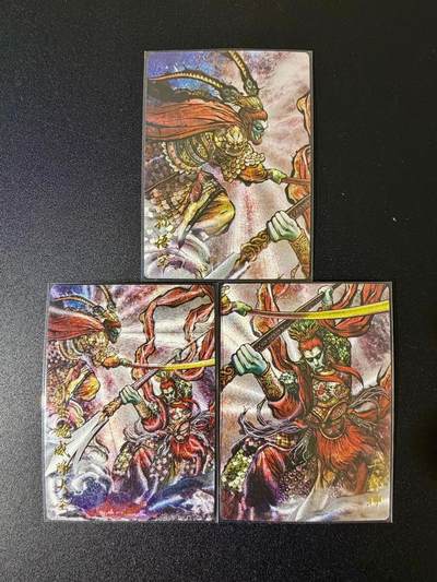 NO.24 好又多金牌大场，年前最后一期，全场中拍有礼！每周一站式配齐，方便凑单！（周6晚9点截拍，卖家送拍0抽成！ - 卡德曼 张建东 小圣施威降大圣+孙悟空+二郎神 粗闪3张