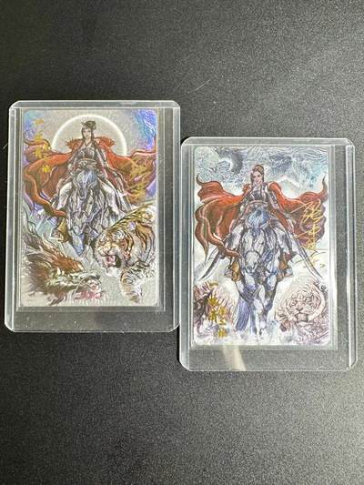 NO.24 好又多金牌大场，年前最后一期，全场中拍有礼！每周一站式配齐，方便凑单！（周6晚9点截拍，卖家送拍0抽成！ - 【套卡】卡德曼 张建东亲签 AB龙虎三娘 粗闪两张