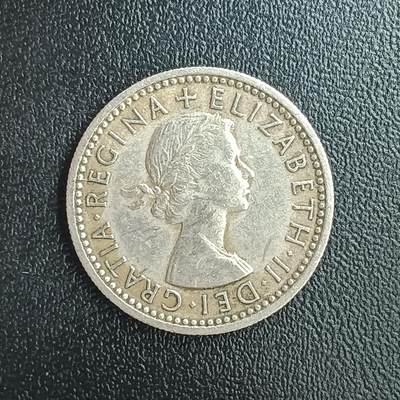 逸泉钱币2026第十二组世界钱币专场春节千件大拍A1614～2574 - 2430 英国6便士