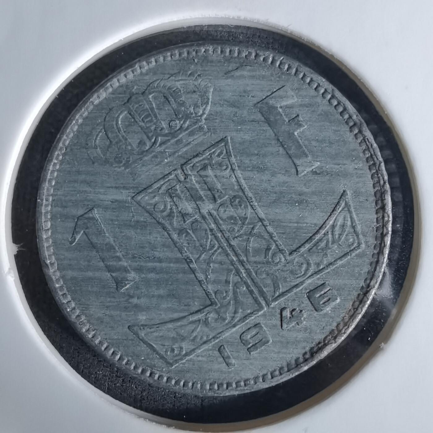 沼泽如烟--第991场 比利时1946年1法郎