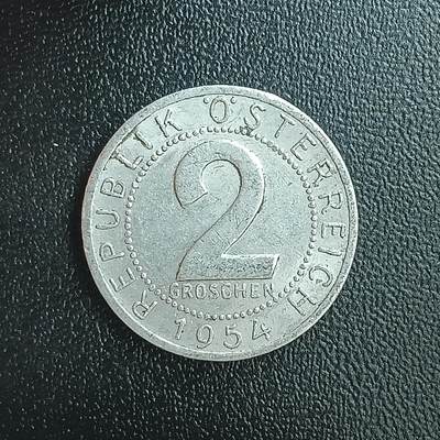 逸泉钱币2026第十二组世界钱币专场春节千件大拍A1614～2574 - 2435 奥地利2格罗申