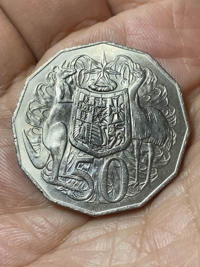 2026年第二十一场(总第一百九十场）外国好品散币场(免佣金) - 原光好品–澳大利亚🇦🇺1975年50分(伊丽莎白二世中年花冠第二版)