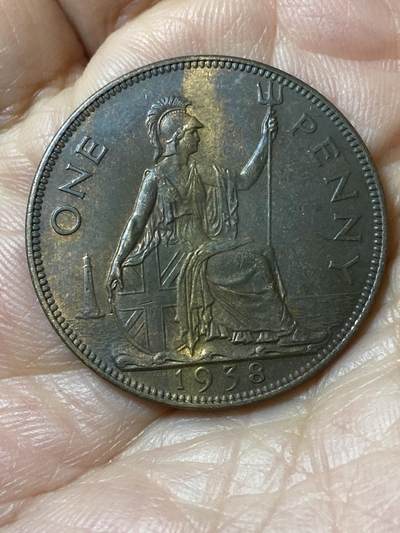 2026年第二十一场(总第一百九十场）外国好品散币场(免佣金) - 英国🇬🇧1938年1便士(乔治六世第一版)