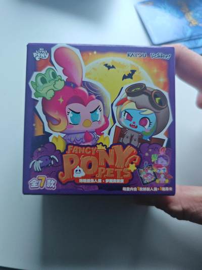 卡牌实验室开始第十三次实验 - 【未拆封】卡游小马宝莉 拼装人偶