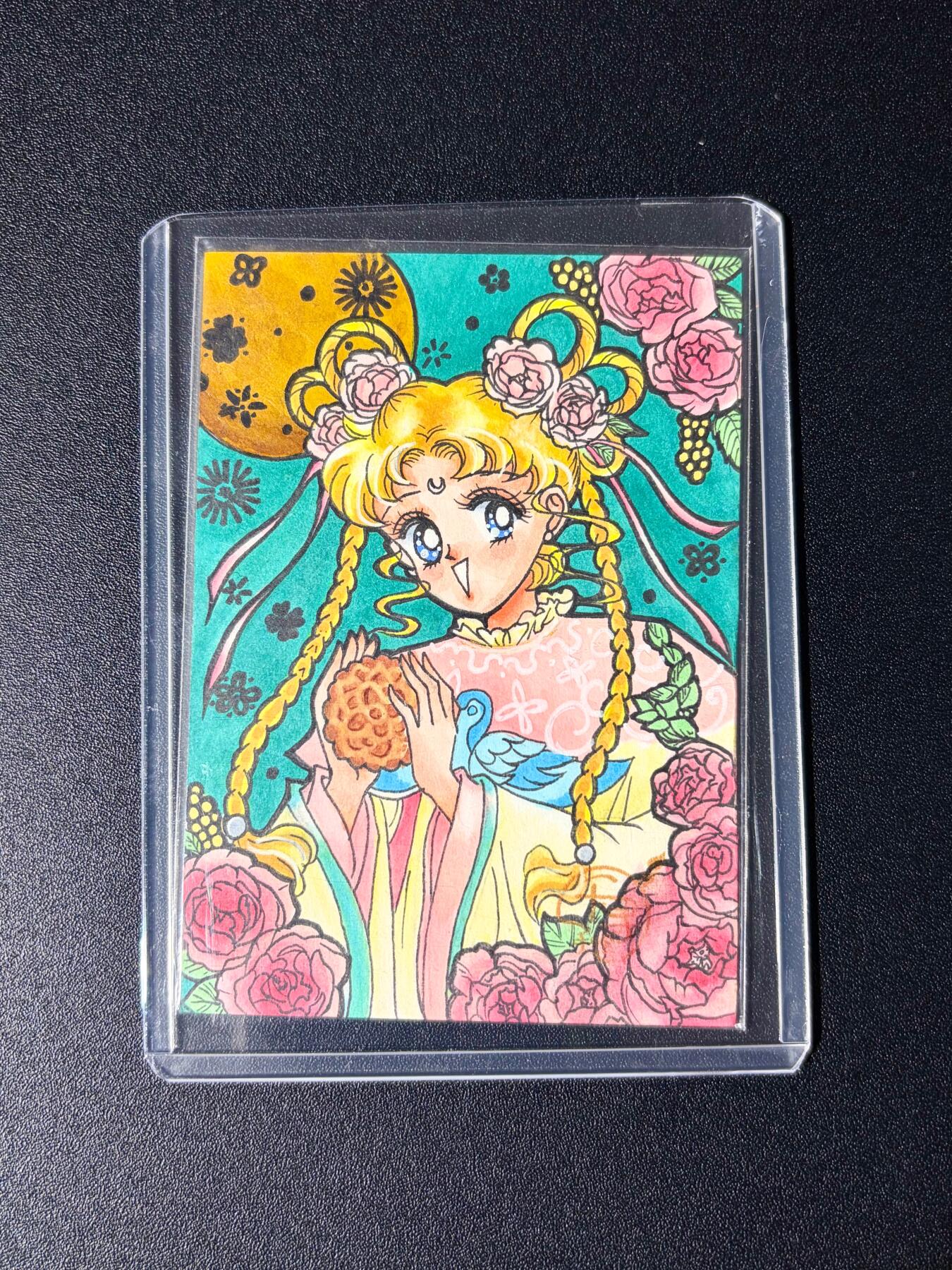 NO.24 好又多金牌大场，年前最后一期，全场中拍有礼！每周一站式配齐，方便凑单！（周6晚9点截拍，卖家送拍0抽成！ 【1/1手绘卡】童年放映机 画师枫叶 中秋节的水兵月