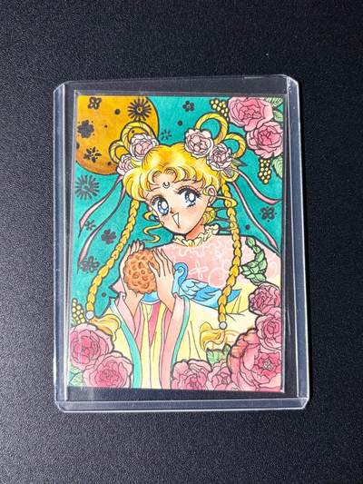 NO.24 好又多金牌大场，年前最后一期，全场中拍有礼！每周一站式配齐，方便凑单！（周6晚9点截拍，卖家送拍0抽成！ - 【1/1手绘卡】童年放映机 画师枫叶 中秋节的水兵月