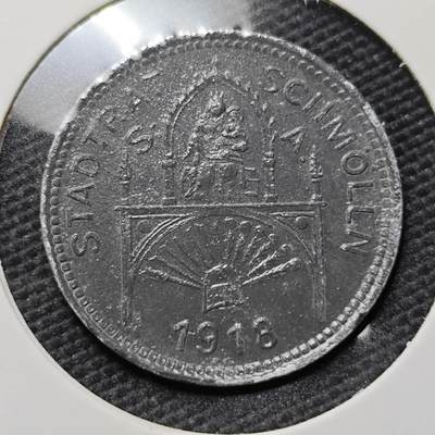 KK钱币收藏小铺  第395期  2月预留时间 周末发货 -  1918德紧50芬尼