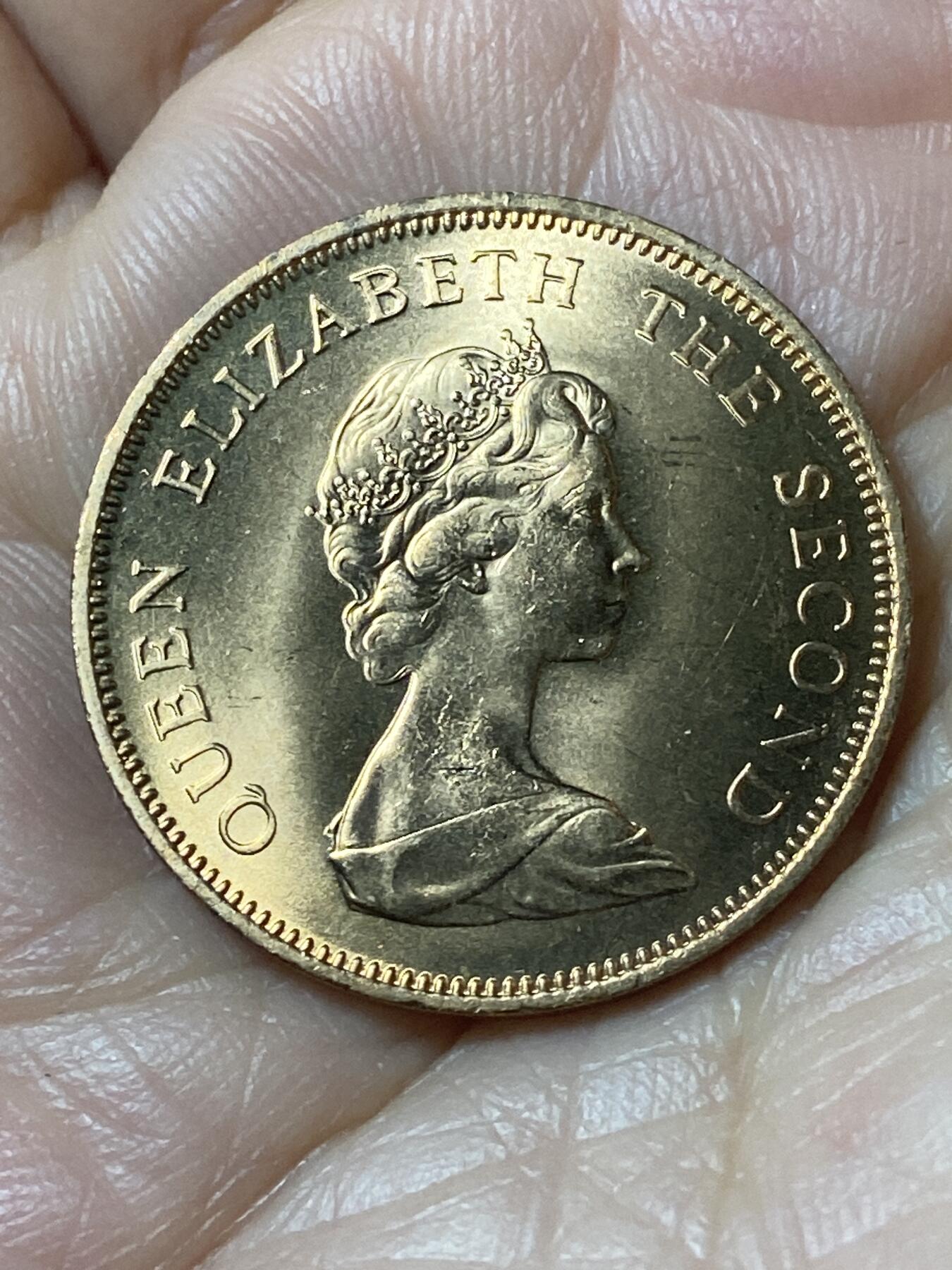 2026年第二十一场(总第一百九十场）外国好品散币场(免佣金) 原光好品–英属泽西岛🇯🇪1971年2新便士(伊丽莎白二世中年花冠，十进制第一套首发年)