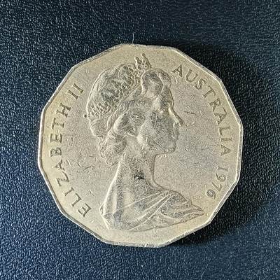 逸泉钱币2026第十八场世界各国散币纪念币AF1633-2572 2277噢大利亚50分