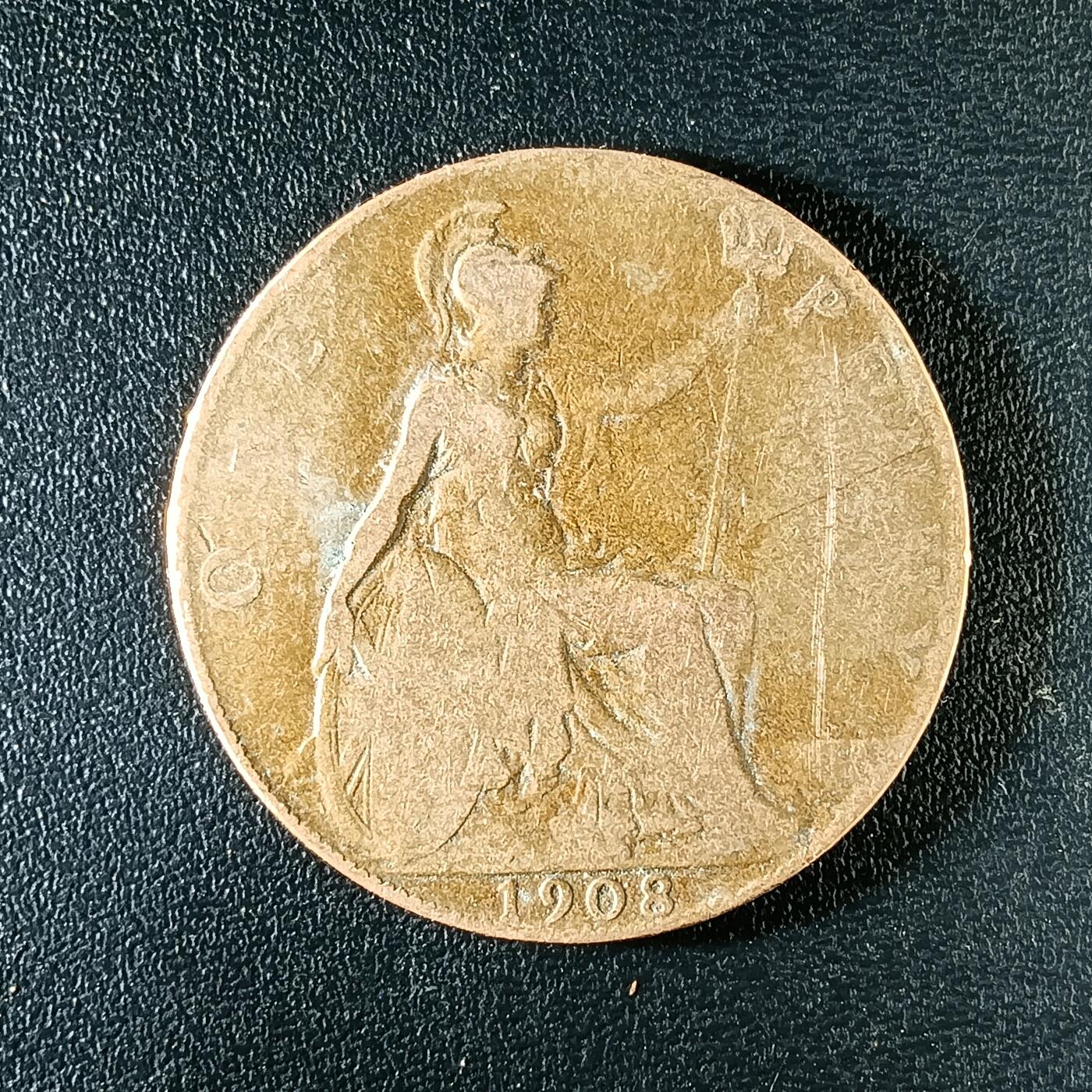 逸泉钱币2026第十二组世界钱币专场春节千件大拍A1614～2574 2299英国1便士铜币