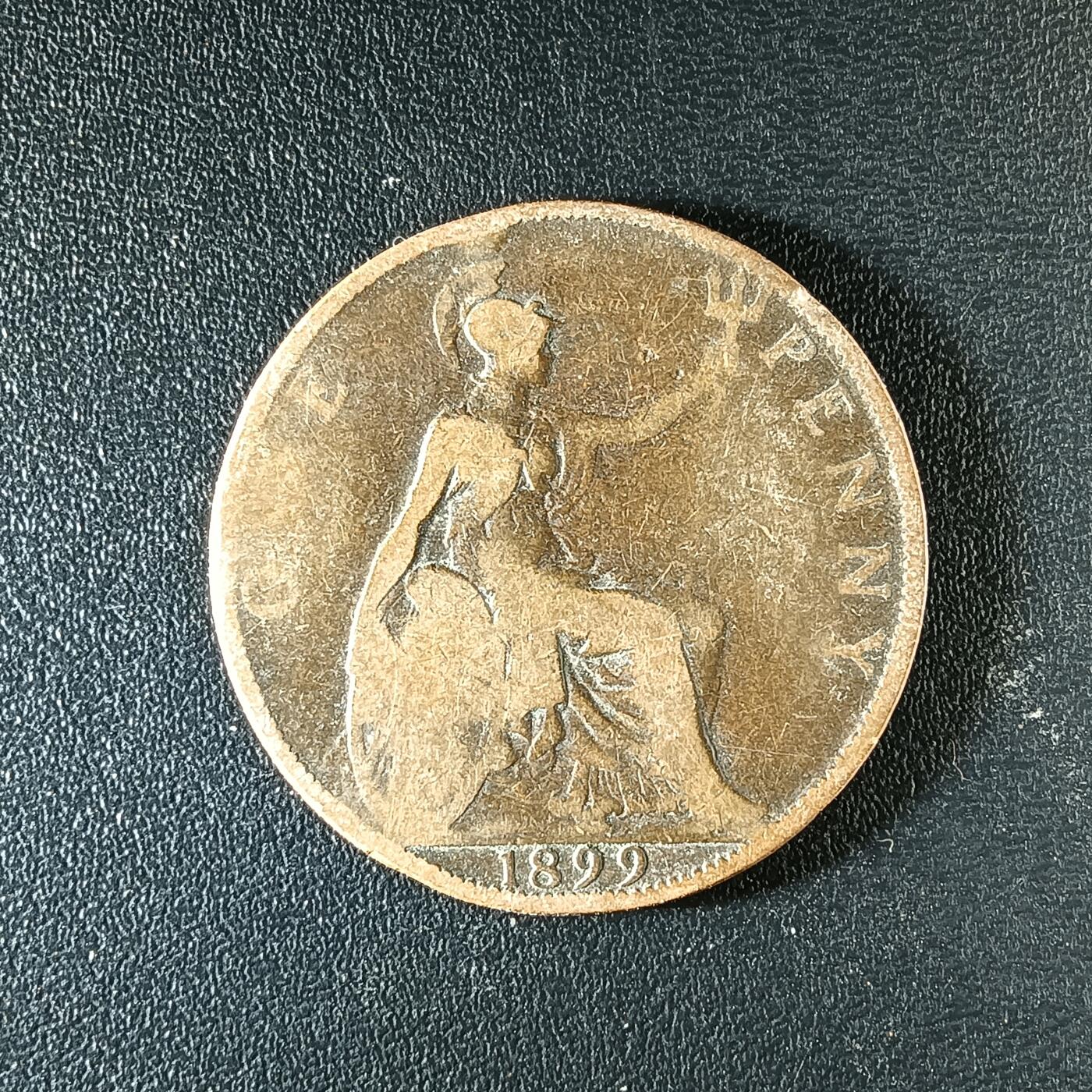 逸泉钱币2026第十二组世界钱币专场春节千件大拍A1614～2574 2292 英国维多利亚1便士